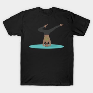 Lady doing yoga T-Shirt